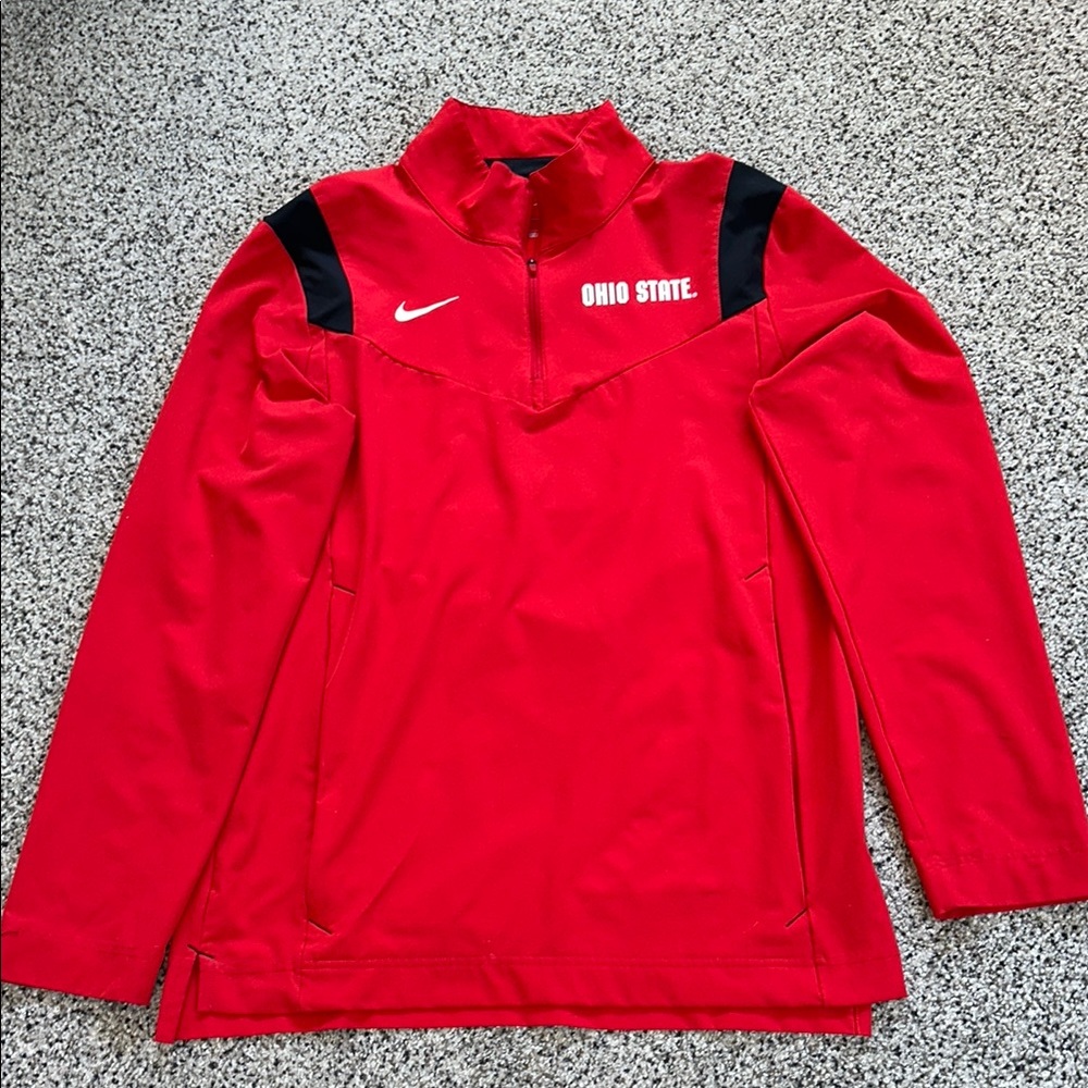 Nike Red Ohio State lightweight jacket